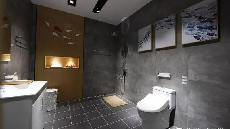 600mm浴室柜预留水电位置